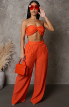 Load image into Gallery viewer, Creamsicle Pant Set
