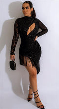 Load image into Gallery viewer, Best Dressed Mini Sequin Dress
