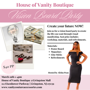 Vision Board Party Event