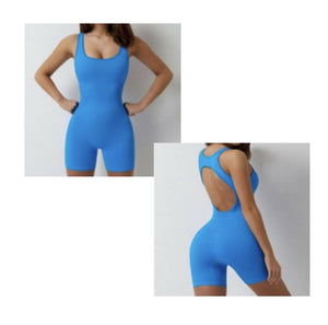 Backless One-Piece Yoga Jumpsuit