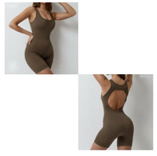 Load image into Gallery viewer, Backless One-Piece Yoga Jumpsuit
